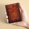 Slim RFID Genuine Leather Wallet