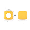 7mm Pastel Acrylic Cube Beads for DIY Crafts