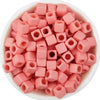 7mm Pastel Acrylic Cube Beads for DIY Crafts