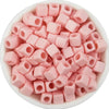 7mm Pastel Acrylic Cube Beads for DIY Crafts