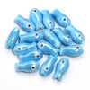 10x20mm Double-Sided Ceramic Fish Beads, DIY Jewelry Supplies