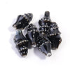 3D Ceramic Conch Shell Beads, 11x20mm Glazed Ocean Jewelry Supplies