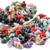 3D Ceramic Conch Shell Beads, 11x20mm Glazed Ocean Jewelry Supplies
