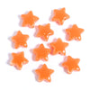 20pcs 14mm 3D Ceramic Star Beads, Glazed Celestial Jewelry Supplies
