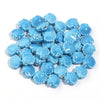 12mm Ceramic Fan Shell Beads, DIY Glazed Ocean Jewelry Supplies