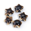 15mm Ceramic Star Beads, Vintage Celestial Loose Beads
