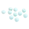 50 Pcs Ceramic O-Ring Beads, Multi-Size Macaron Pastel Spacer Beads