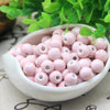 8mm Ceramic Round Beads with 2.5mm Hole, Plain Porcelain Spacer Beads