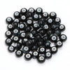 10mm Ceramic Round Beads, 2.9mm Large Hole Ball Spacers