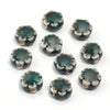 10mm Ceramic Daisy Beads, 2.2mm Large Hole Flower Spacers