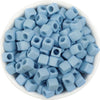 7mm Pastel Acrylic Cube Beads for DIY Crafts