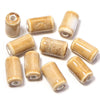 17x10mm Ceramic Tube Beads 3.2mm Large Hole Cylinder Glazed Beads Jewelry Making