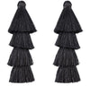 80mm Tiered Tassels 4 Layered Fringe Charms DIY Supply