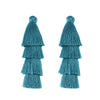 80mm Tiered Tassels 4 Layered Fringe Charms DIY Supply