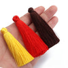 60mm Mini Silk Tassels Bulk with Loop for Bookmark Craft Supplies