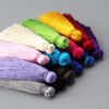 60mm Mini Silk Tassels Bulk with Loop for Bookmark Craft Supplies