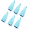 60mm Mini Silk Tassels Bulk with Loop for Bookmark Craft Supplies