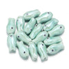 10x20mm Double-Sided Ceramic Fish Beads, DIY Jewelry Supplies