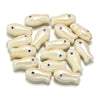 10x20mm Double-Sided Ceramic Fish Beads, DIY Jewelry Supplies