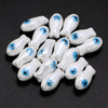 10x20mm Double-Sided Ceramic Fish Beads, DIY Jewelry Supplies