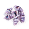 3D Ceramic Conch Shell Beads, 11x20mm Glazed Ocean Jewelry Supplies