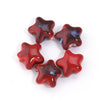 15mm Ceramic Star Beads, Vintage Celestial Loose Beads