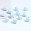 50 Pcs Ceramic O-Ring Beads, Multi-Size Macaron Pastel Spacer Beads