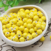 8mm Ceramic Round Beads with 2.5mm Hole, Plain Porcelain Spacer Beads
