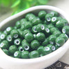 8mm Ceramic Round Beads with 2.5mm Hole, Plain Porcelain Spacer Beads