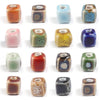 8mm Ceramic Cube Beads, 2.4mm Large Hole Square Beads