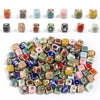 8mm Ceramic Cube Beads, 2.4mm Large Hole Square Beads