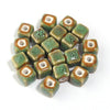 8mm Ceramic Cube Beads, 2.4mm Large Hole Square Beads