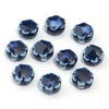 10mm Ceramic Daisy Beads, 2.2mm Large Hole Flower Spacers