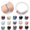 10mm Ceramic Round Beads, 2.9mm Large Hole Ball Spacers