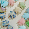 21mm Ceramic Fish Beads, 2mm Large Hole Animal Spacer Charms