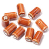 17x10mm Ceramic Tube Beads 3.2mm Large Hole Cylinder Glazed Beads Jewelry Making
