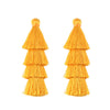80mm Tiered Tassels 4 Layered Fringe Charms DIY Supply
