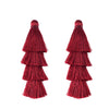 80mm Tiered Tassels 4 Layered Fringe Charms DIY Supply