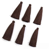 60mm Mini Silk Tassels Bulk with Loop for Bookmark Craft Supplies