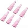 60mm Mini Silk Tassels Bulk with Loop for Bookmark Craft Supplies