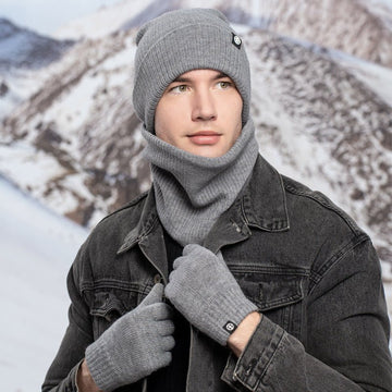 Winter Knit 3 - Piece Set - DOROCHEY
